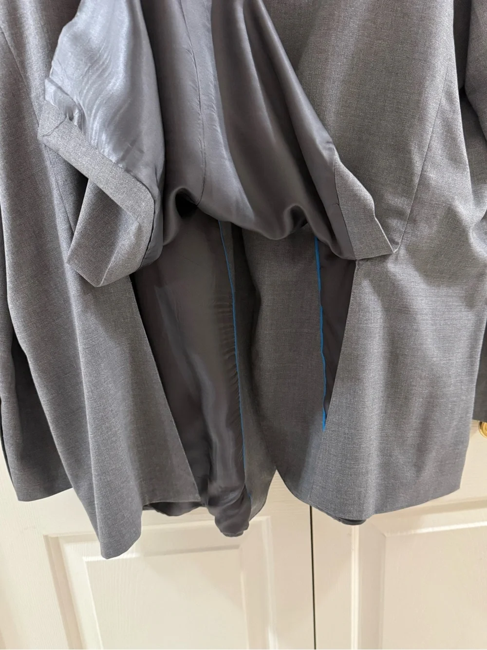 Brooks Brothers Explorer Gray Wool Sport Coat Blazer 52L Vitale Barberis VBC